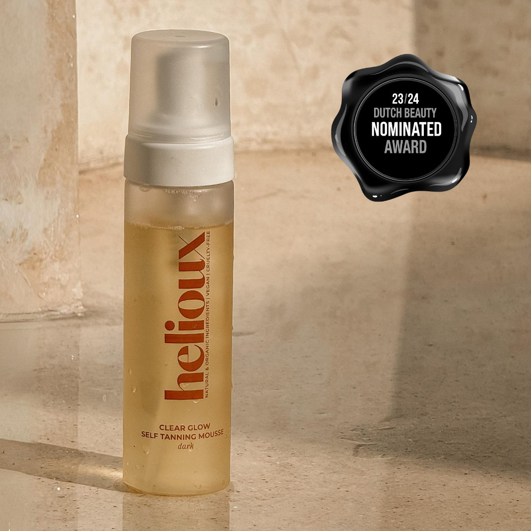 HELIOUX® CLEAR GLOW MOUSSE AUTOBRONCEADOR OSCURO