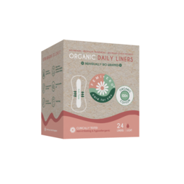 Femi.eko® Liners diarios de algodón orgánico - Ultra Liners - 24 PCS