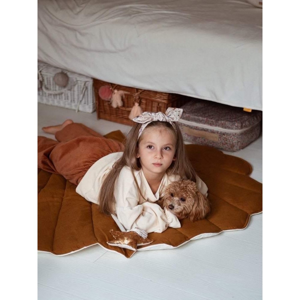 "Caramel" Linned Shell Mat