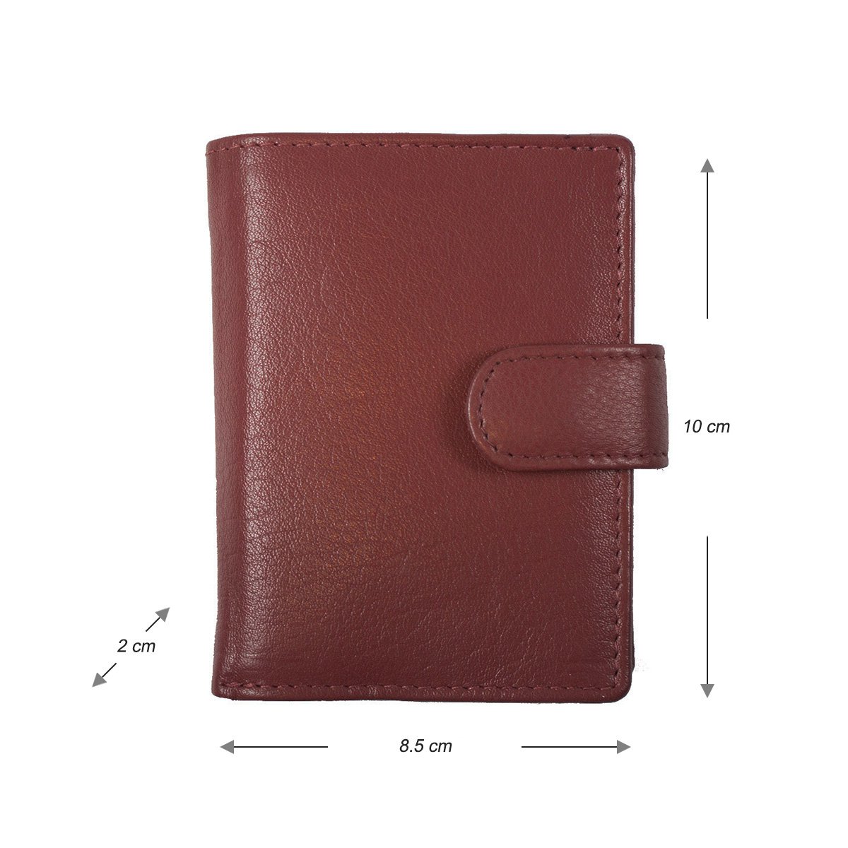 Cardprotector - Miniwallet - Mini wallet - Leather card holder leather - Credit card holder In 11 Colors