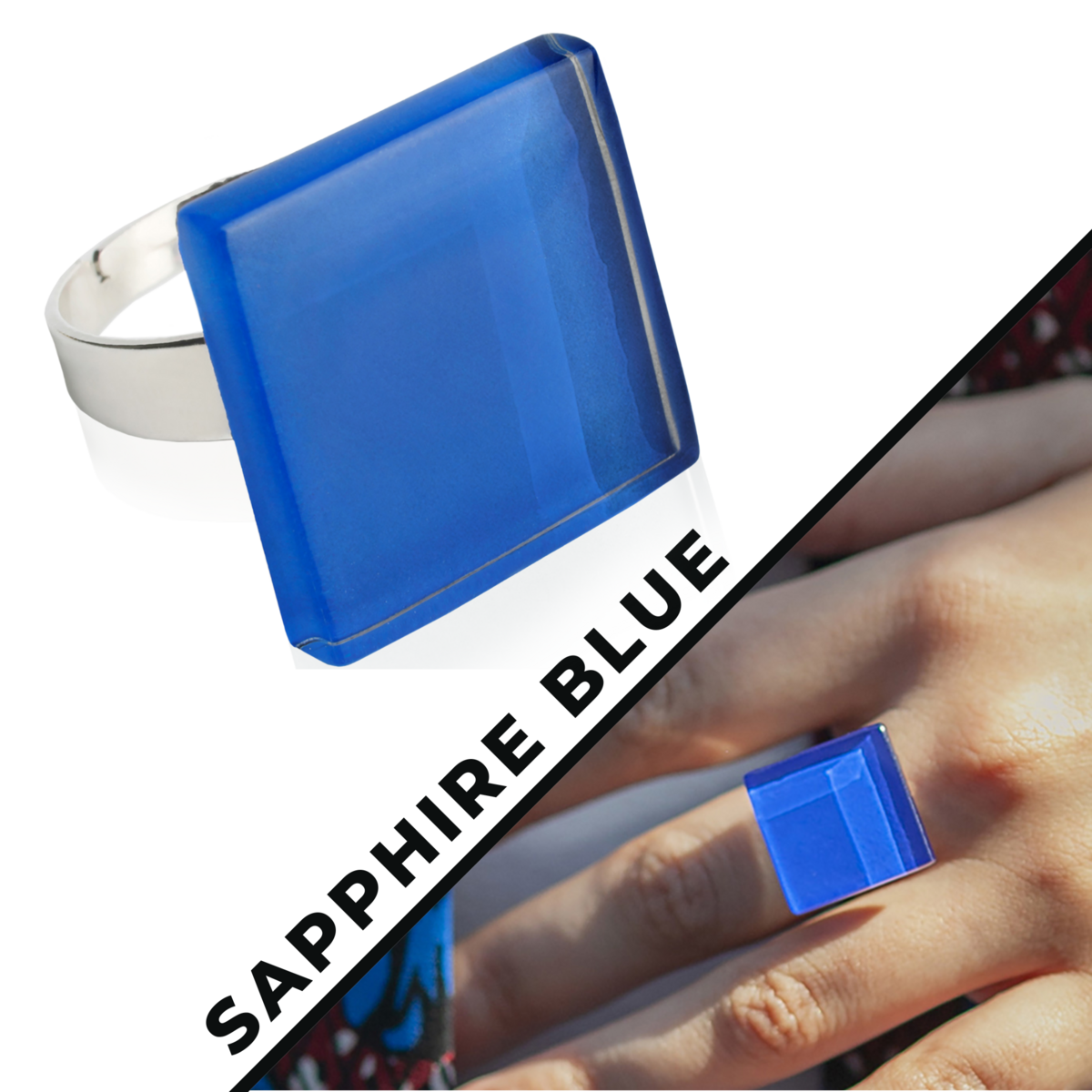 Saphirblau