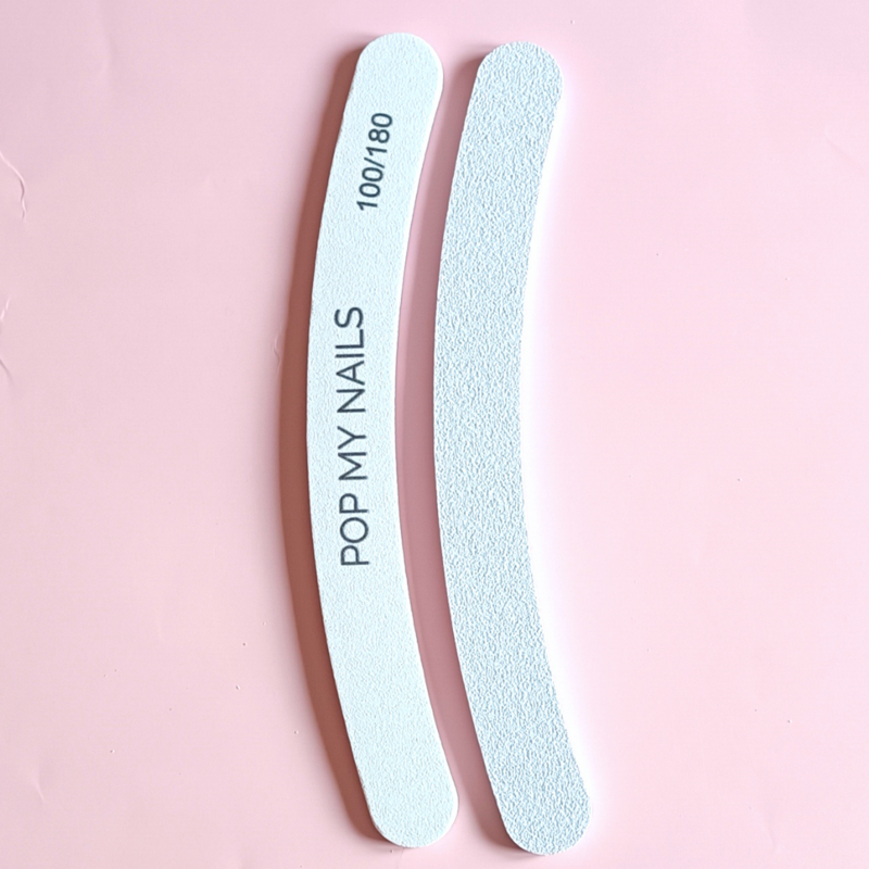Banana white nail file 100/180