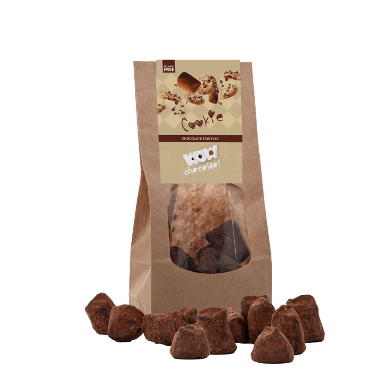 Ciasteczka czekoladowe - biodegradowalne torby 130G