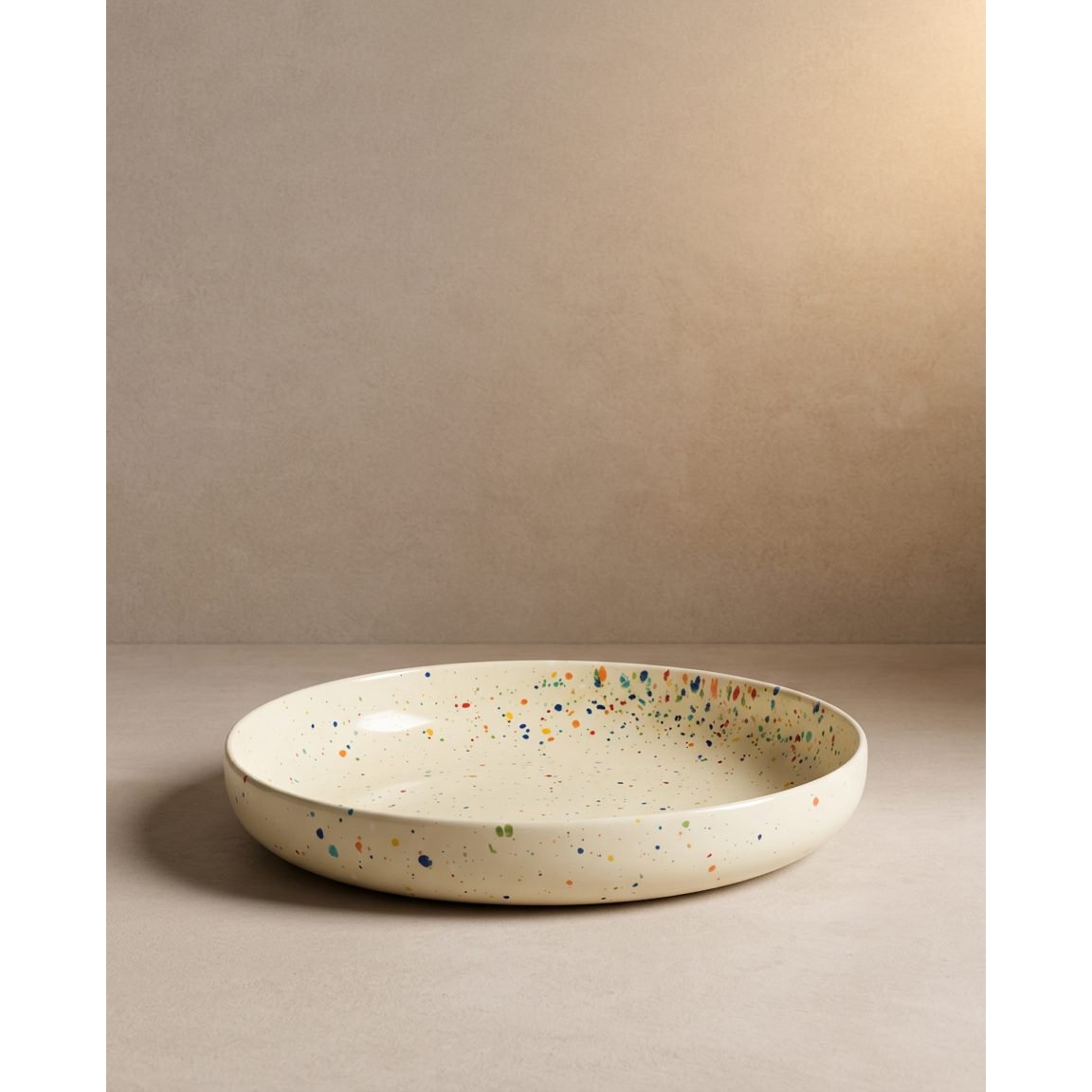 New Party Low Pasta Plate 23cm - Mix 6 Pieces