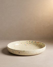 New Party Low Pasta Plate 23cm - Mix 6 Pieces