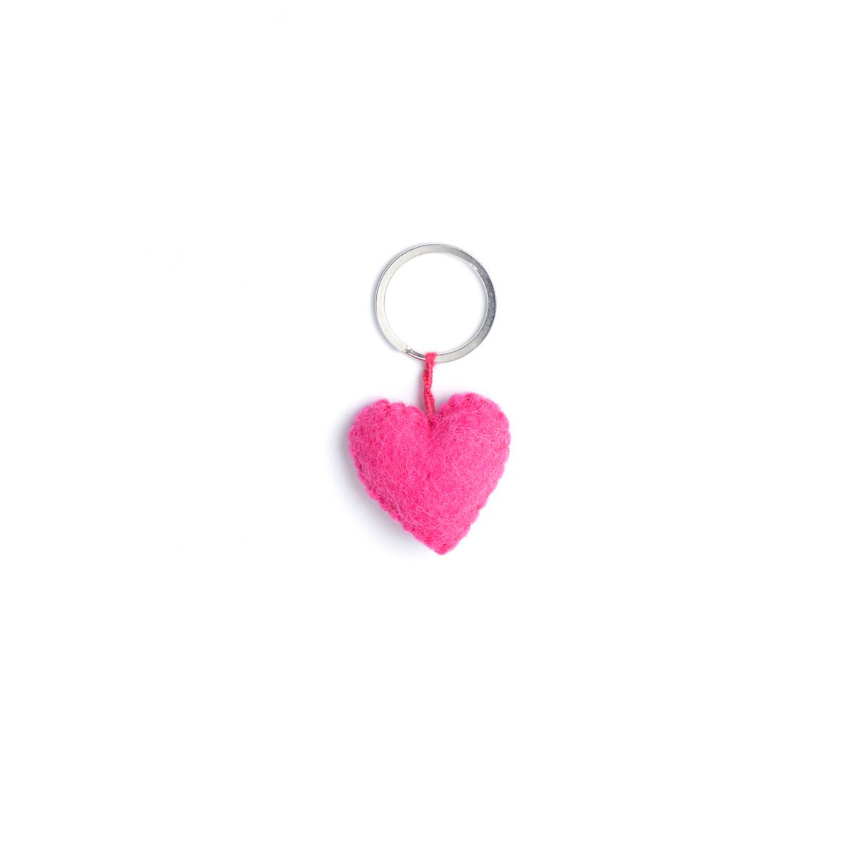 Schlüsselanhänger Herz rosa