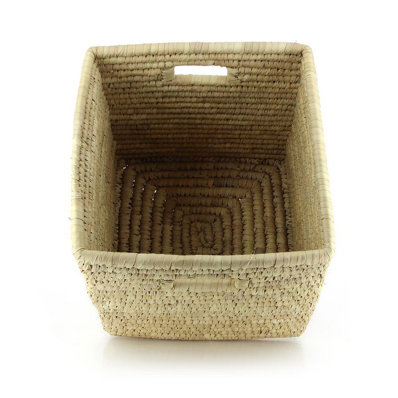 PANIER ÉTAGÈRE, feuille de palmier