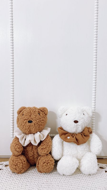 Cuddly Toy Teddy with scrunchy