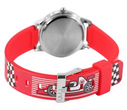 Montre pour enfants Q&Q avec bracelet en plastique, "voiture de course", 3 bars
