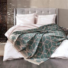 Ela Soft Jacquard Bomuld Sengetæppe