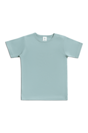 2285| Maglietta Kinder Basic Kurzarm - Taubenblau
