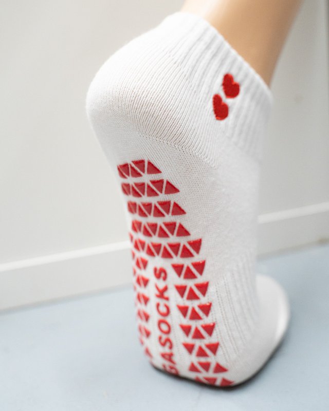 Calzini Yoga Pilates Antiscivolo Cuore Corti HomeOfSocks