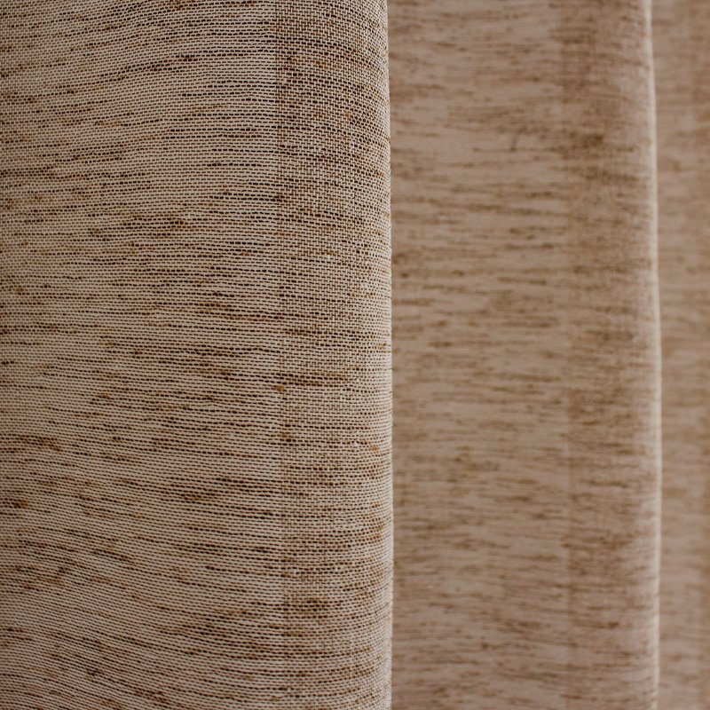 Eyelet Sheer Curtain, 140x240cm, Linen Effect, Maya Collection