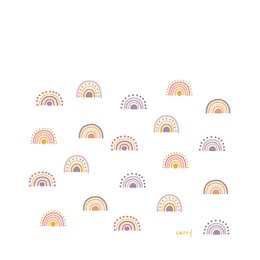 BOHO RAINBOW Bottiglia in vetro da 0,7 l