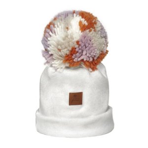 Winter hat ALPACA BOHO White Rust M