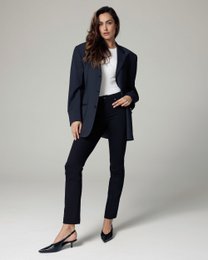 Schwarze Bootcut-Hose | Die Venezia