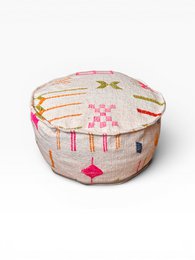 Bodenkissen - Colorful Line Round - Yalia