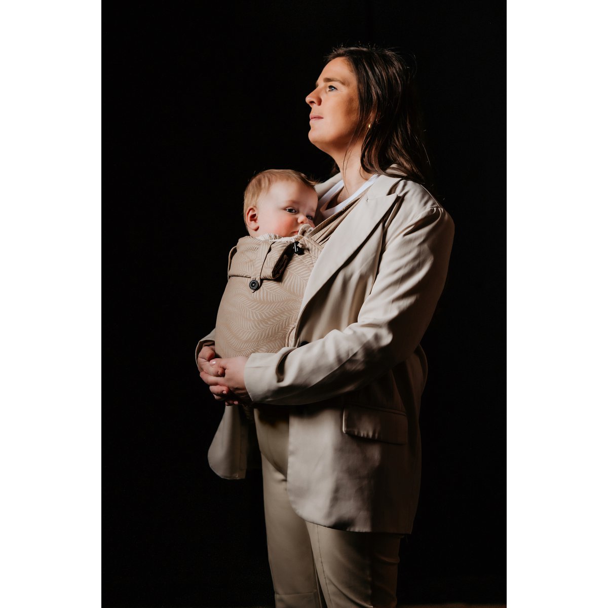 Baby Carrier Wrap & Go Baby - Palm - Beige / Sand