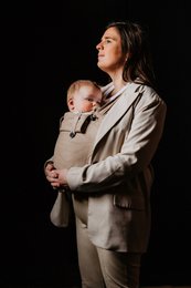 Baby Carrier Wrap & Go Baby - Palm - Beige / Sand