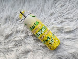 thermal mug "lemon"