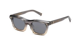 Walton et Mortimer NO. 54 : Lunettes de soleil grises transparentes "Inferno"