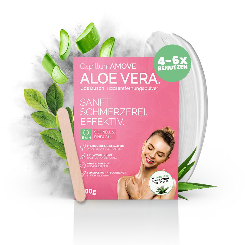Capillum AMOVE Aloe Vera depilatory powder painless (200g / 300g) depilatory cream intimate area
