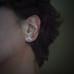 To-tone vinkel studs Combo