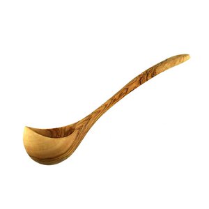 Ladle 25cm made of olive wood