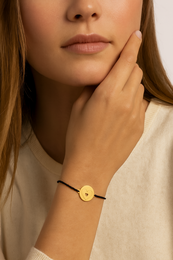 Love Heart Bracelet – Engraved Heart Charm in Sterling Silver