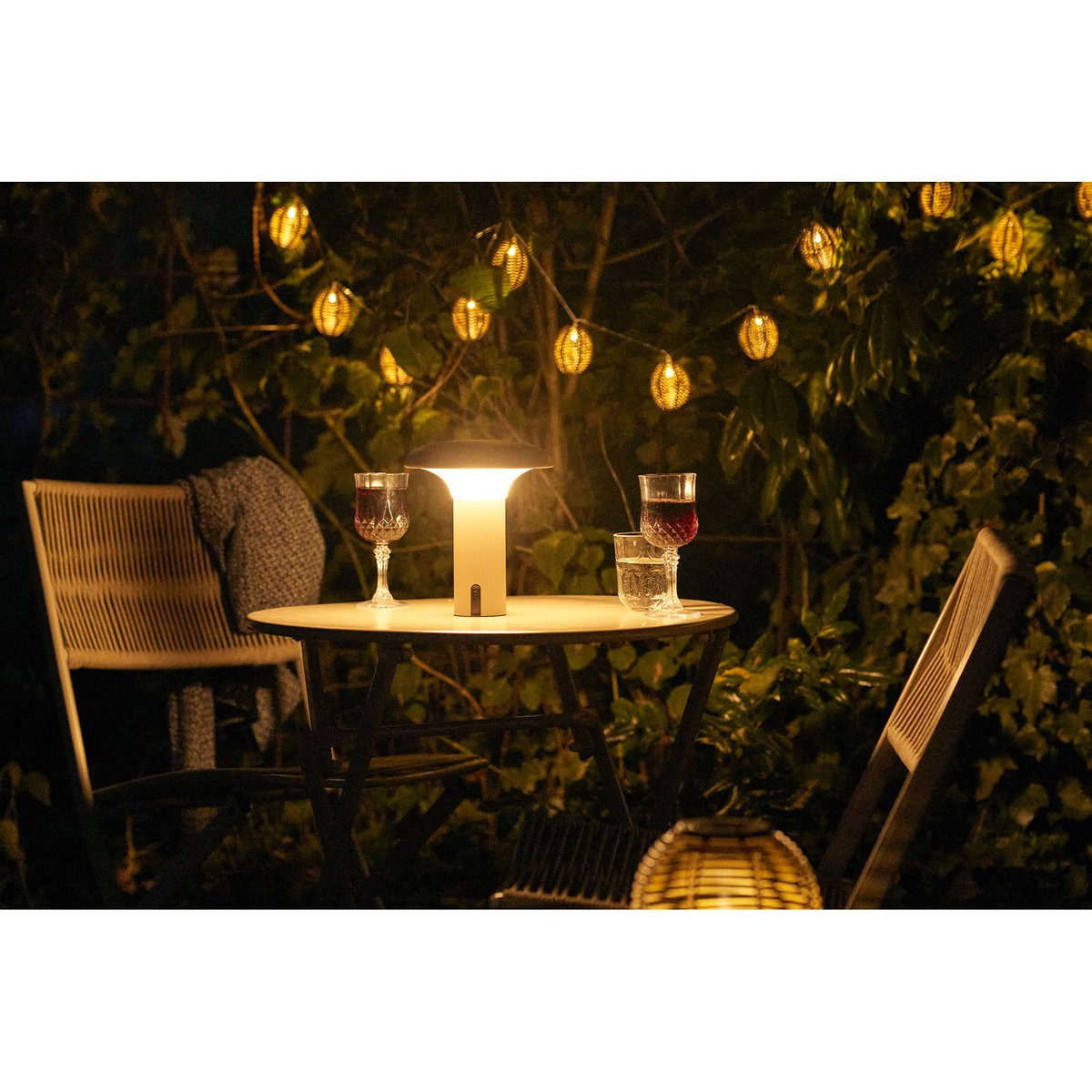 Ramsey LED Lamp, rechargeable , beige