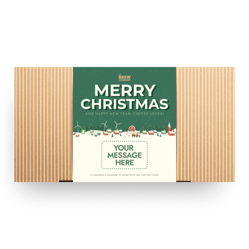 Merry Christmas Coffee Gift Box Custom