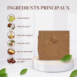 Bio-Kaffee-Peeling-Seife, Anti-Cellulite-Kreislaufstimulator für weiche und glatte Haut