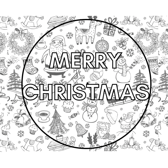Botschaft in stimmungsvollem Licht – Frohe Weihnachten