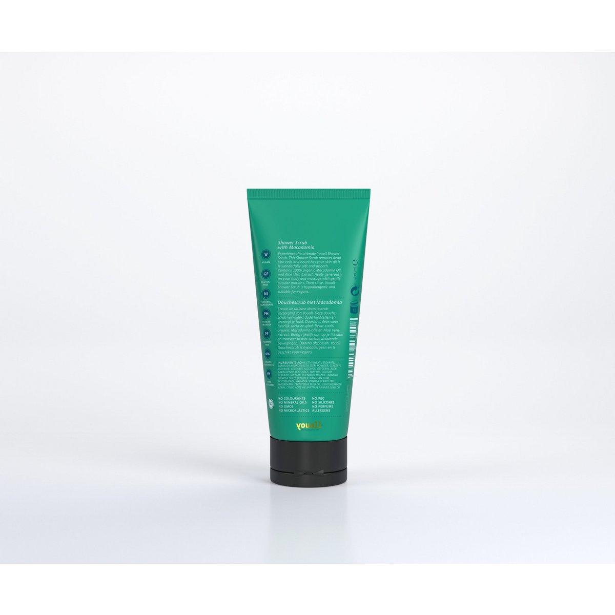 Gommage douche à la macadamia bio