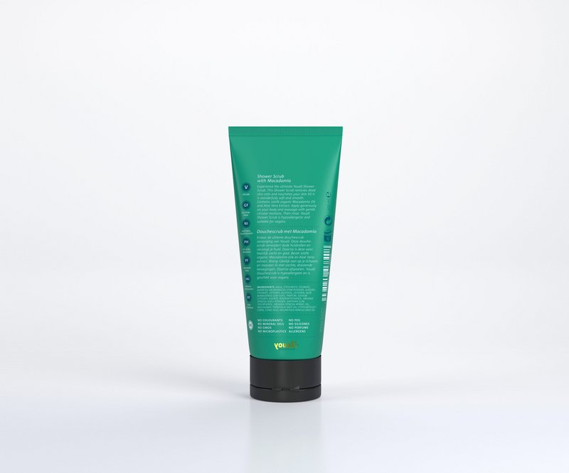 Gommage douche à la macadamia bio