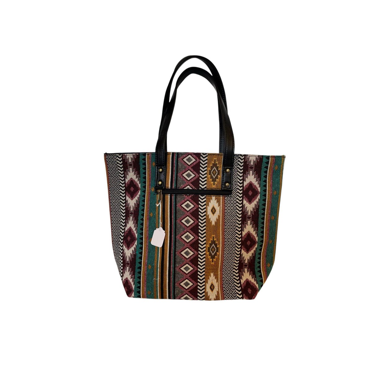 Tas Dames Shopper Ziemny