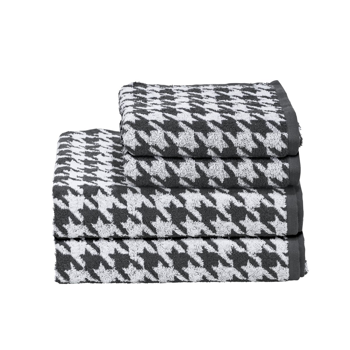 Handdoekenset DAILY SHAPES BIRD (4 maten, 3 kleuren)