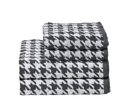 Handdoekenset DAILY SHAPES BIRD (4 maten, 3 kleuren)