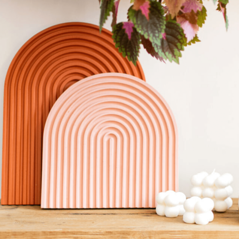 Midi Rainbow Dienblad Oudroze
