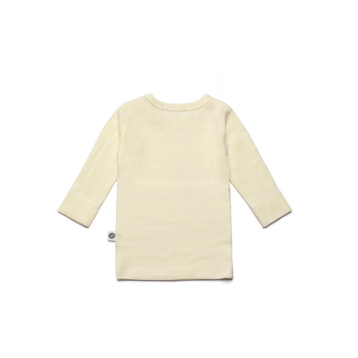 Woolen Baby Sweater / Long Sleeve Shirt - Merino wool - Naturel