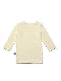 Woolen Baby Sweater / Long Sleeve Shirt - Merino wool - Naturel