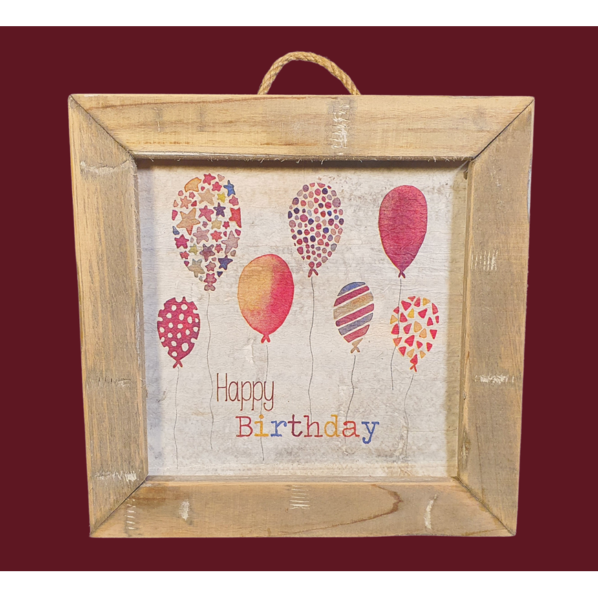 Holzfliese alter holländischer HBD-Ballon