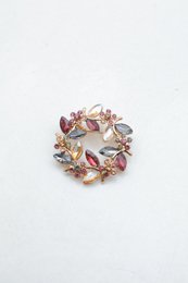 Fin messing broche