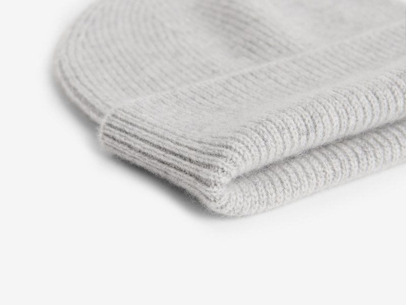 Beanie Lichtgrijs