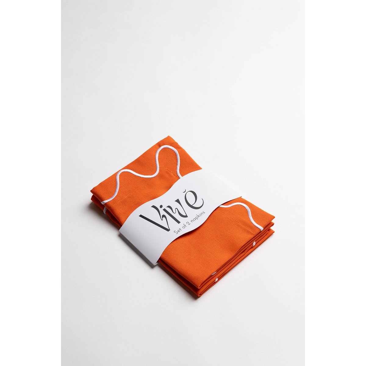 Maude Napkins with wave trim (Set of 2)