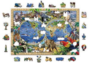 Puzzel - Animal Kingdom Map