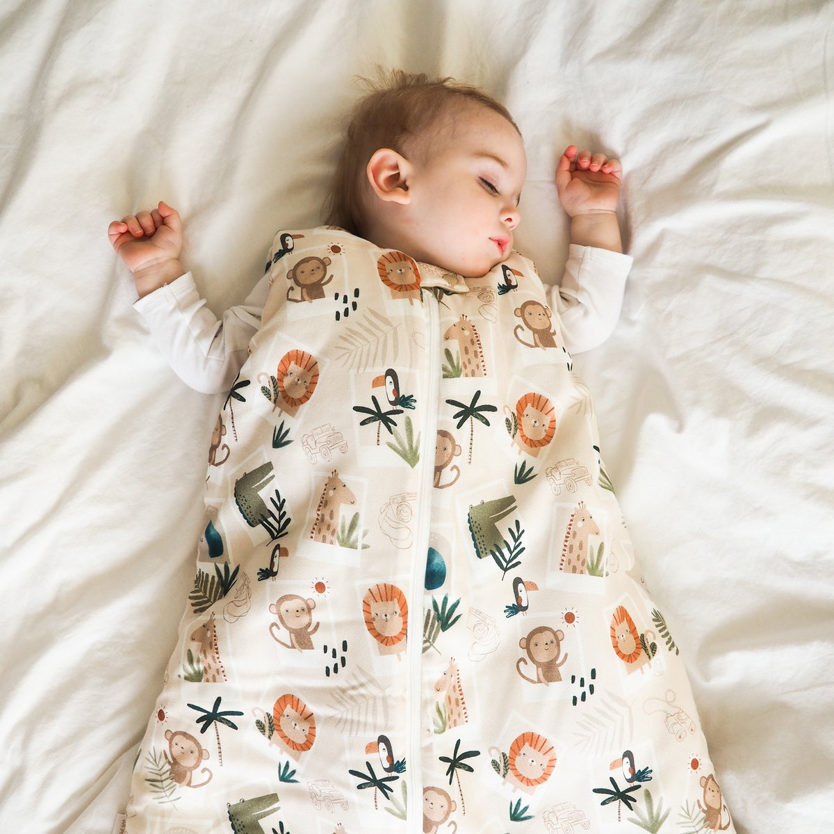Midweight bamboo sleeping bag 1,5 TOG - Fawns