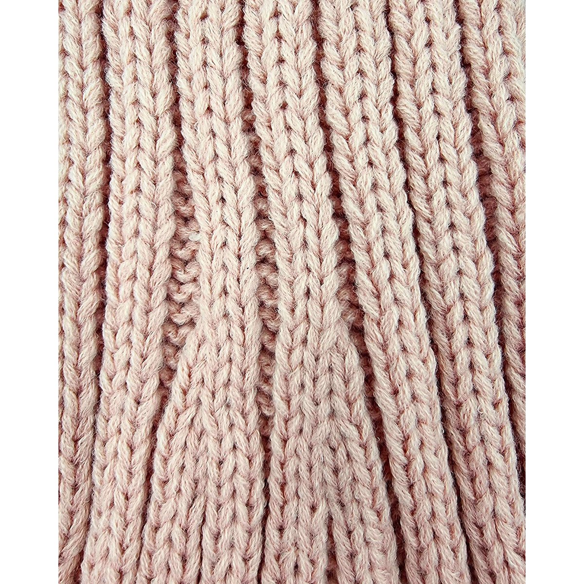 Santa hat - Pink with white brim coarse knit