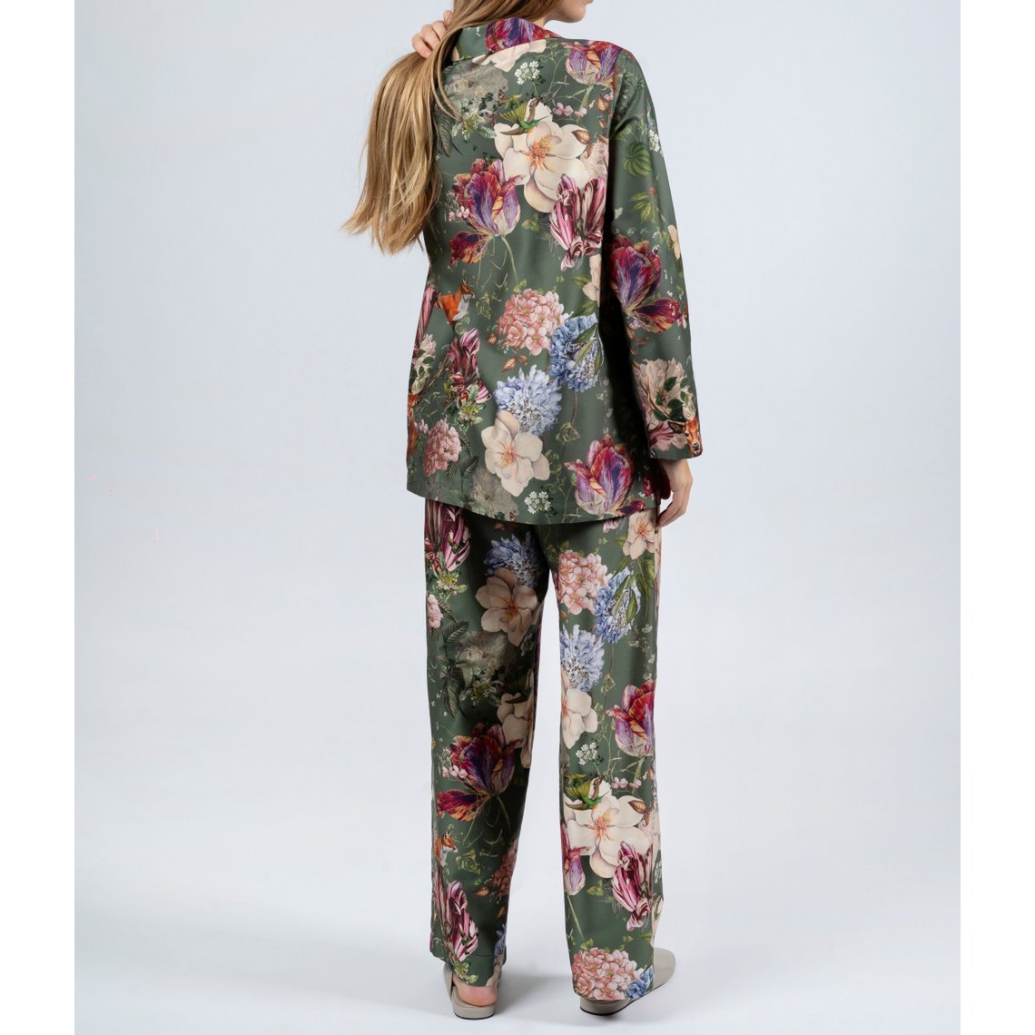 Pyjama (long) Magic Garden Moss