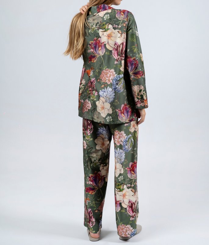 Pyjama (long) Magic Garden Moss